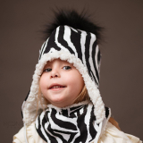 Ušianka - zebra