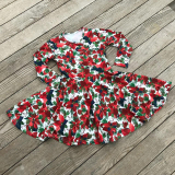 Šaty Christmas Flower White