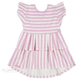 Šaty - pink stripes