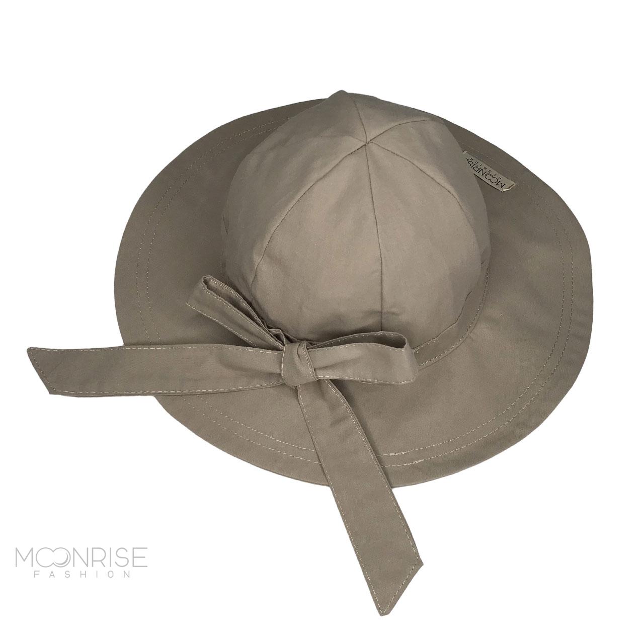 Dámsky klobúk taupe - 56/57 cm