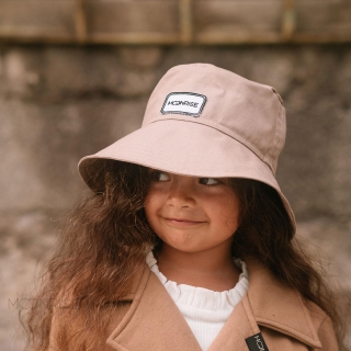 Klobúk - bucket hat taupe