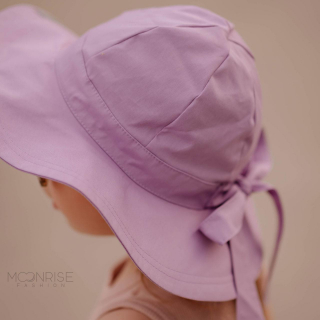 Detský klobúk lila