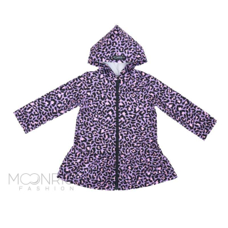 Detská softshell bunda s volánmi - Lily leo violet