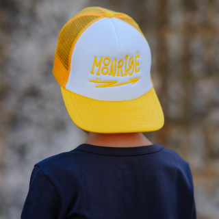 Detská šiltovka yellow